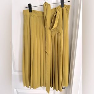 Ann Taylor chiffon pleated skirt